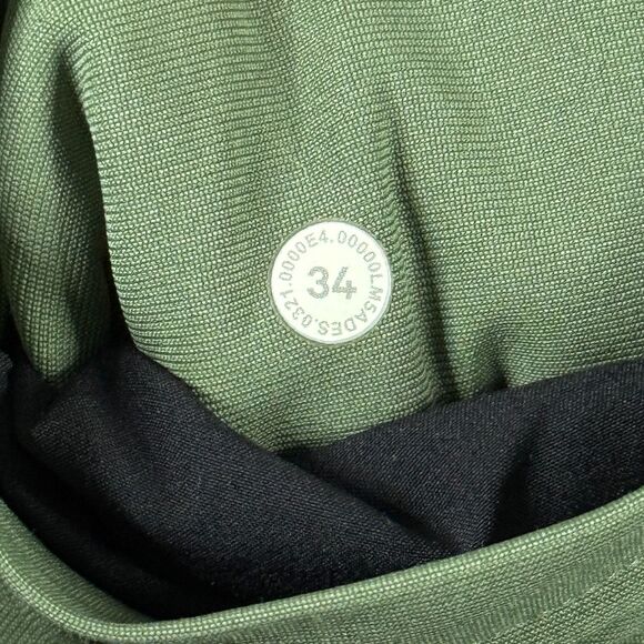 Lululemon Pants Mens 34x31 Green ABC Classic Fit Stretch Warpstreme 5 Pocket - Picture 6 of 15